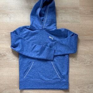 Puma Men's Heather Blue Hoodie